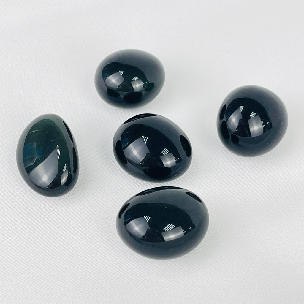 Галтовка из радужного Обсидиана (25 шт) - Радуга самоцветов фото 2