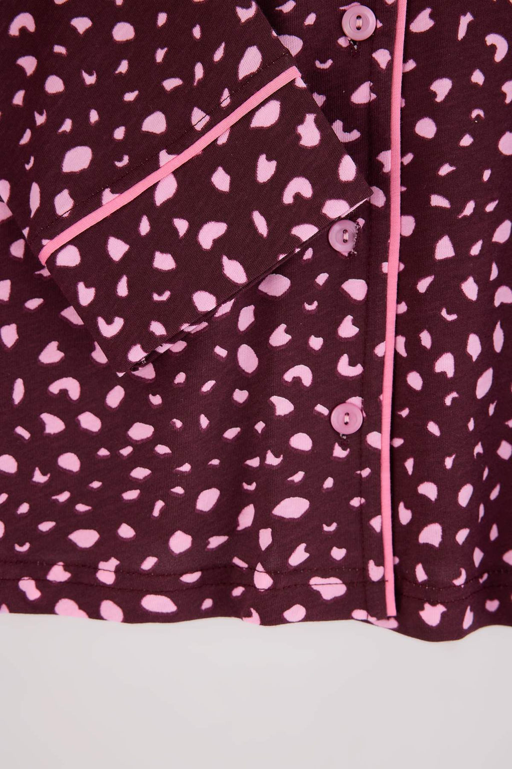 M_rd_m %100 Pamuklu Leopar Desenli G_mlek-Pantolon _rme Pijama Tak_m_ THMAW21PT0489 - Trendyolmilla фото 3