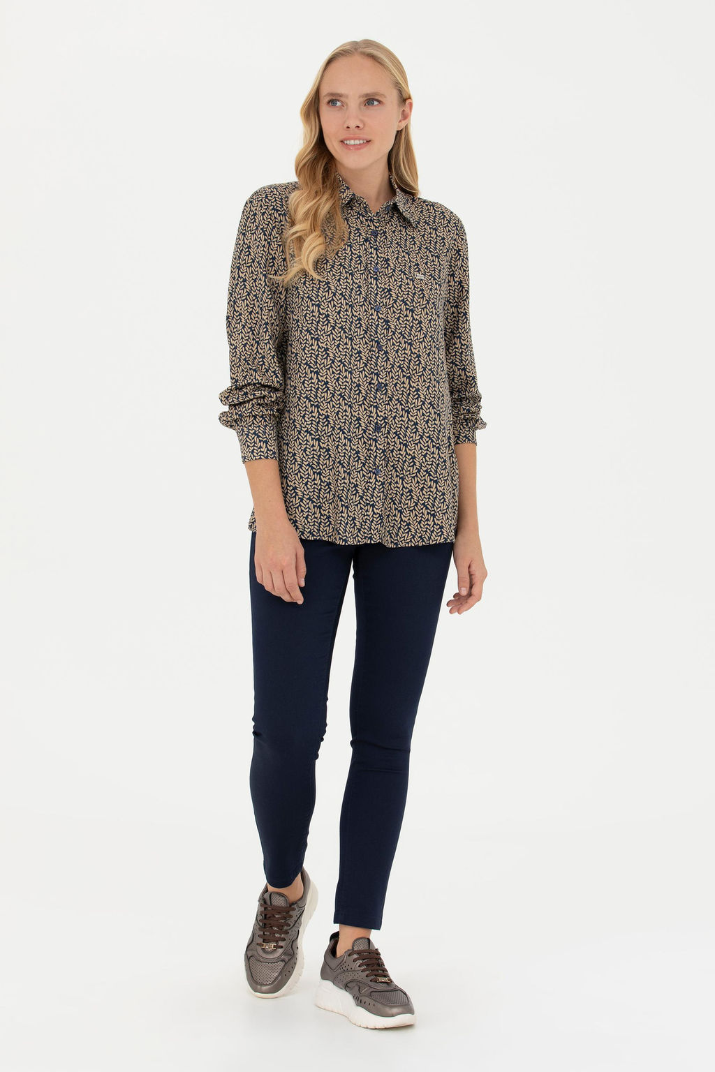Женские темно-синие брюки - U.s. polo assn фото 15
