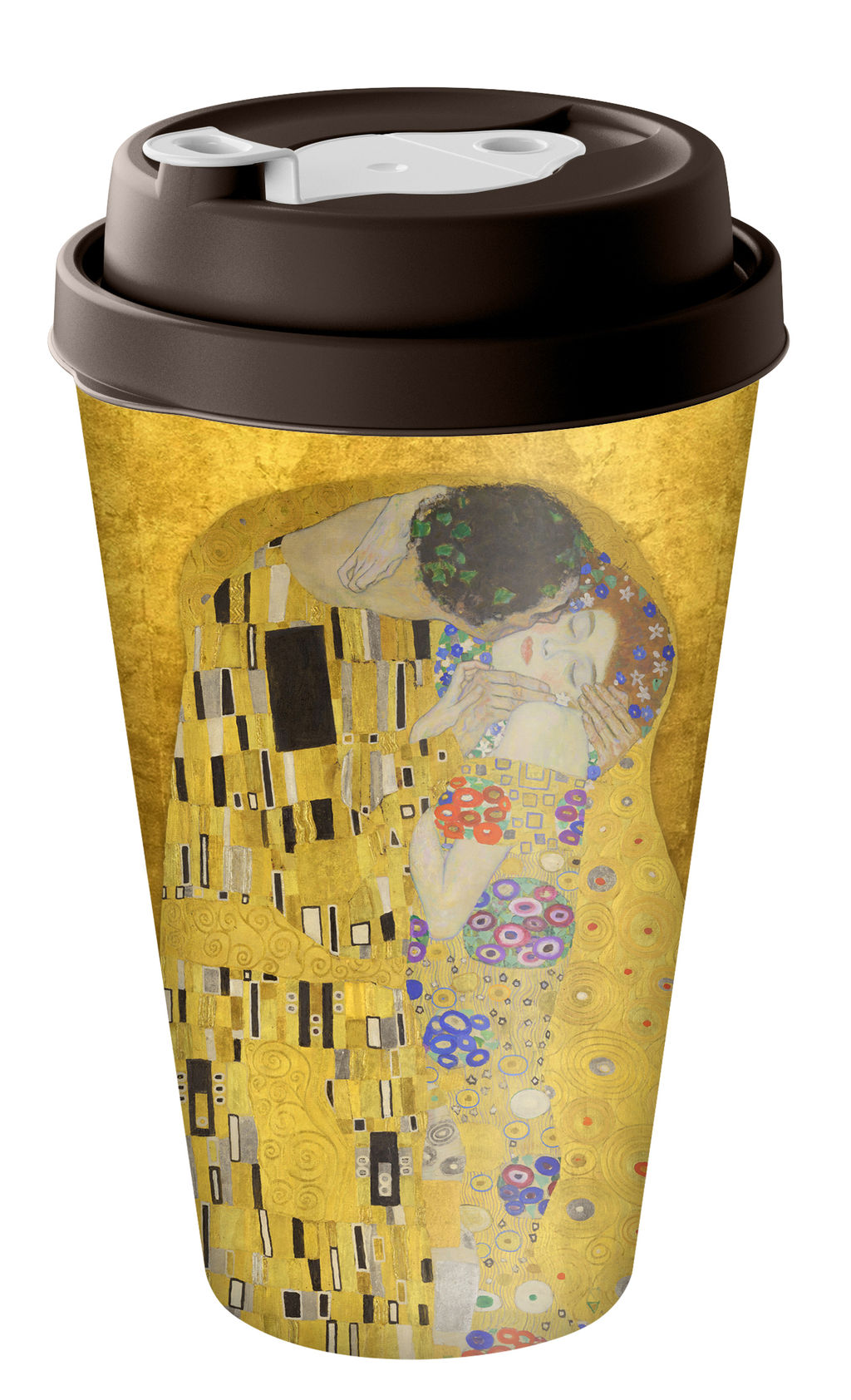 Цена за 2 шт. Стакан с крышкой 550мл с декором с клапаном "Искусство" (микс) 223134690/00