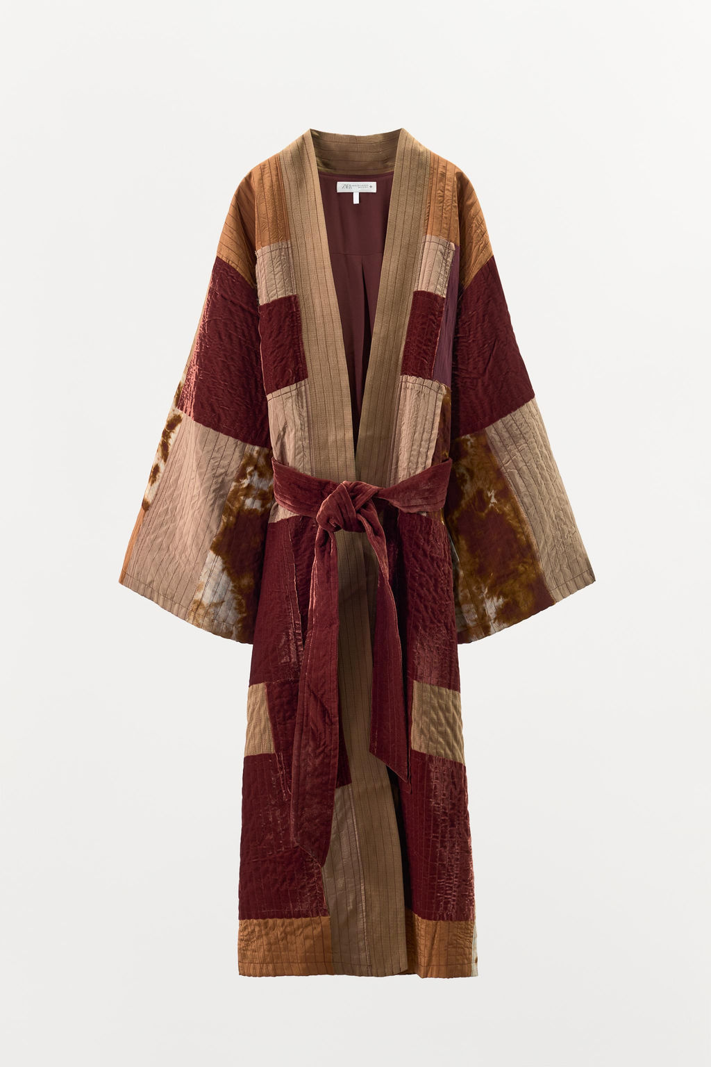 LONG PATCHWORK KIMONO LIMITED EDITION - Zara фото 4