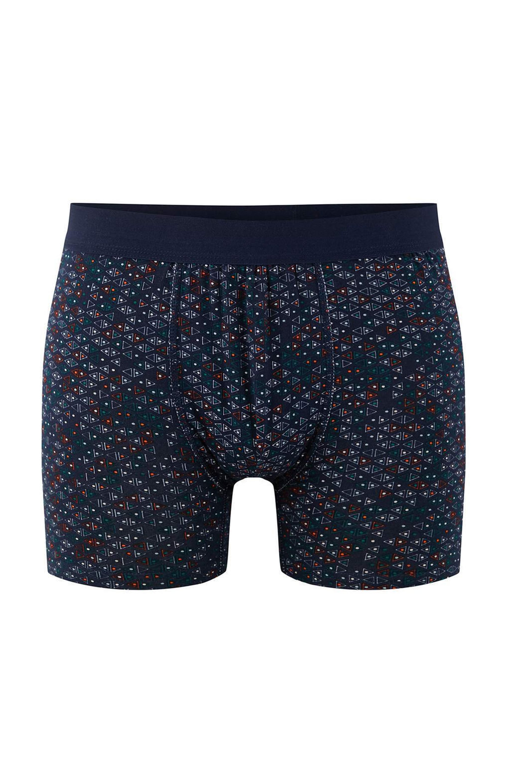 Siyah Desenli Pamuklu Likral? 3lu Boxer TMNAW26BX00000 - Trendyolmilla фото 21