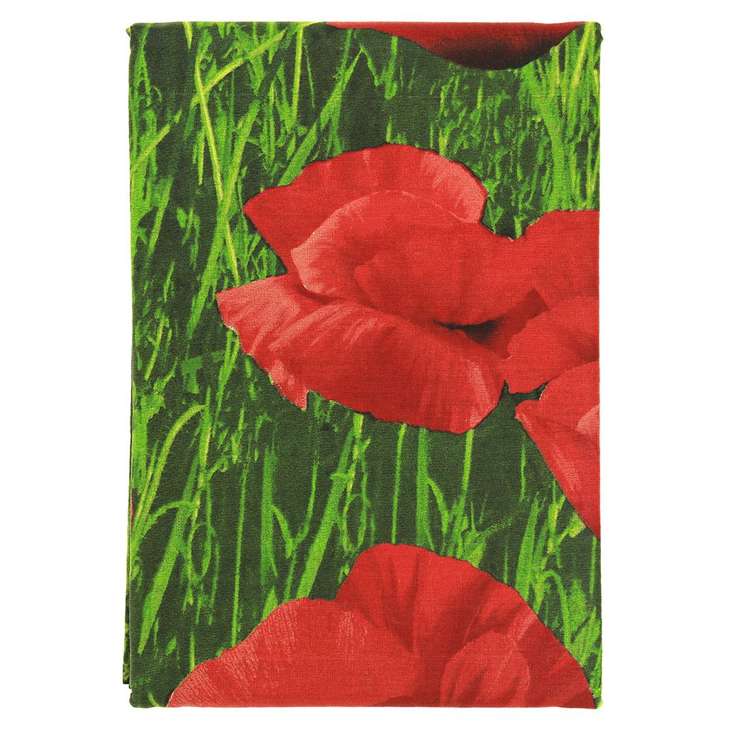 Пододеяльник на пуговицах Евро Макси Коллекция Лето. Красные маки 240х215см, бязь Комфорт 121г/м2, хлопок 100%, упаковка классическая ПВХ 28х41см, Домашняя мода (Россия)  фото 3