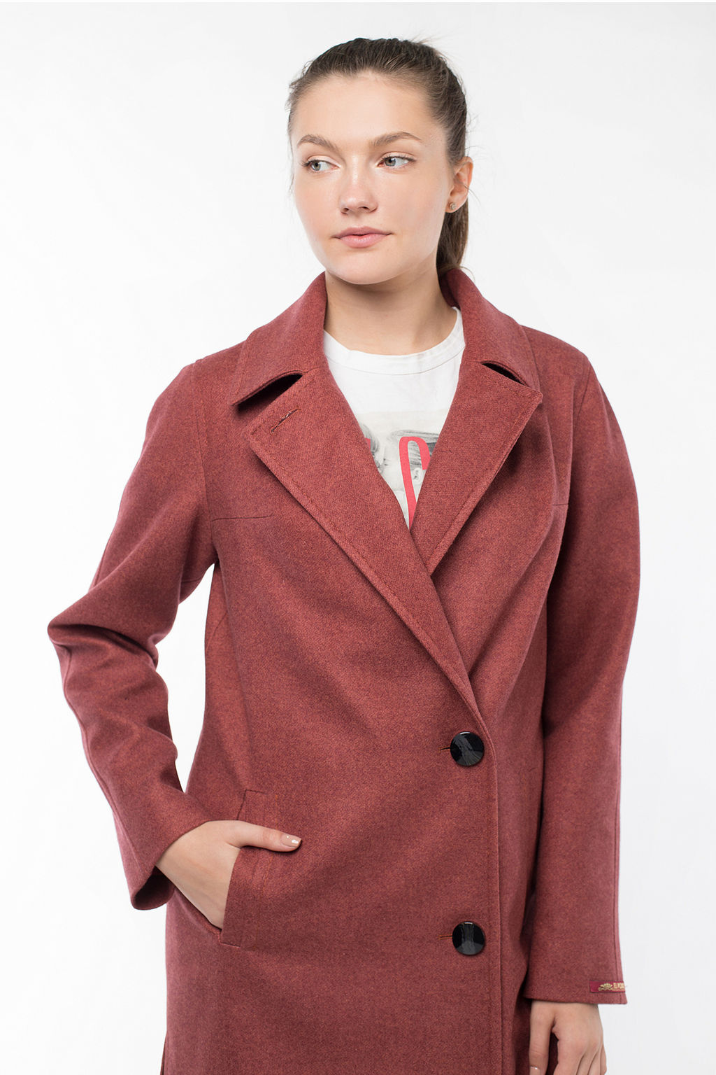 Пальто женское демисезонное - El podio фото 5