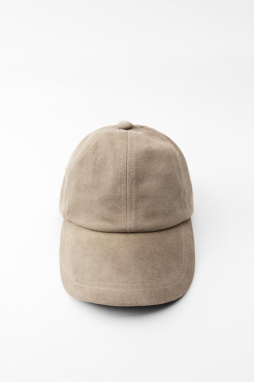 SUEDE LEATHER CAP - Zara фото 8
