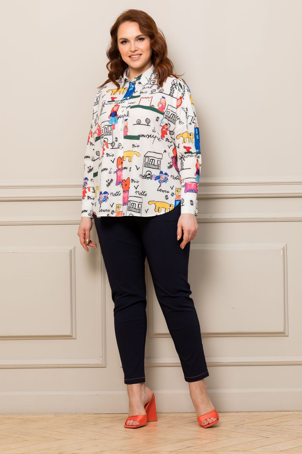 5932 Блуза - Prima linea фото 14