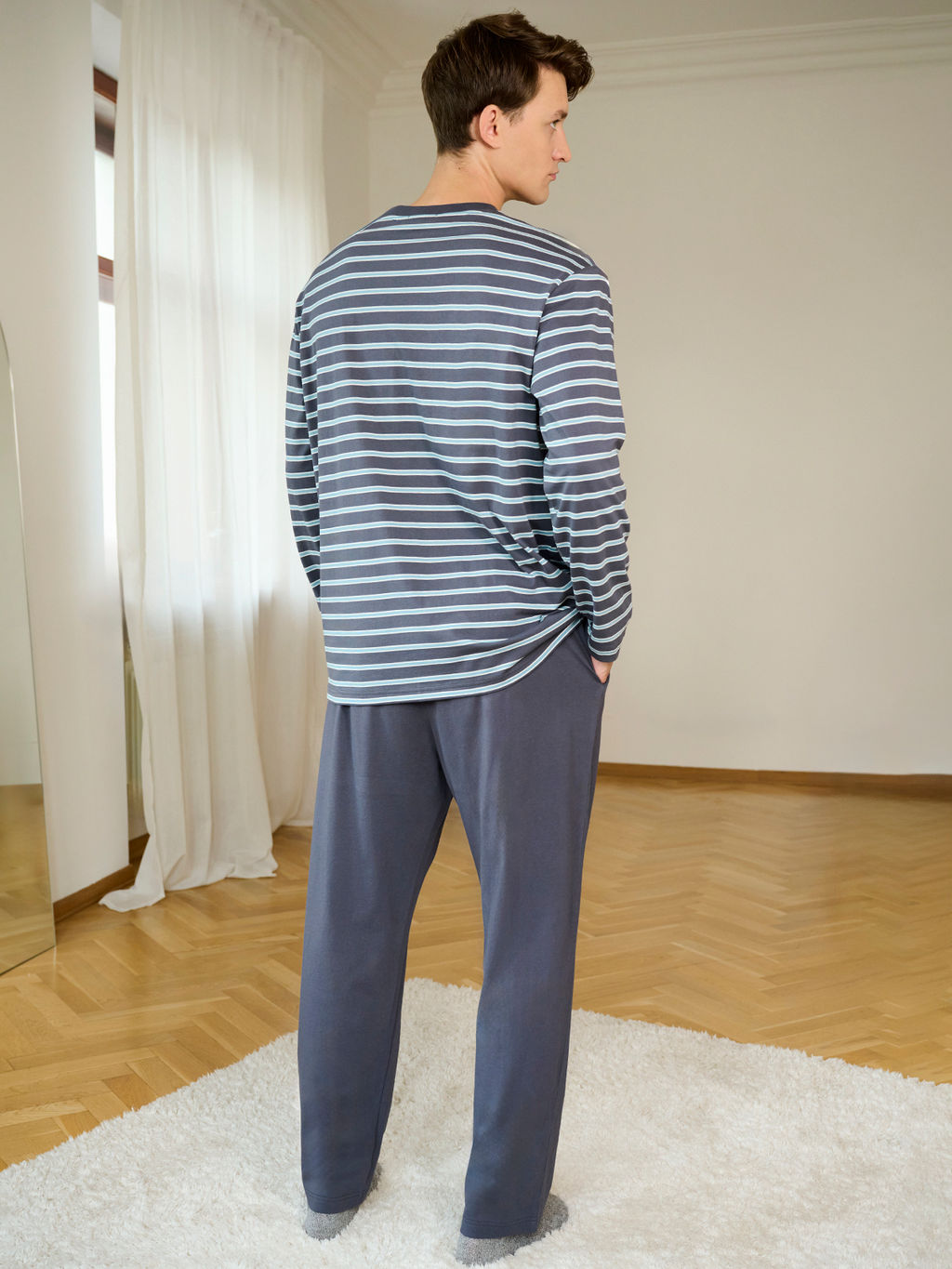 Пижама мужская Indefini хлопок  фото 3