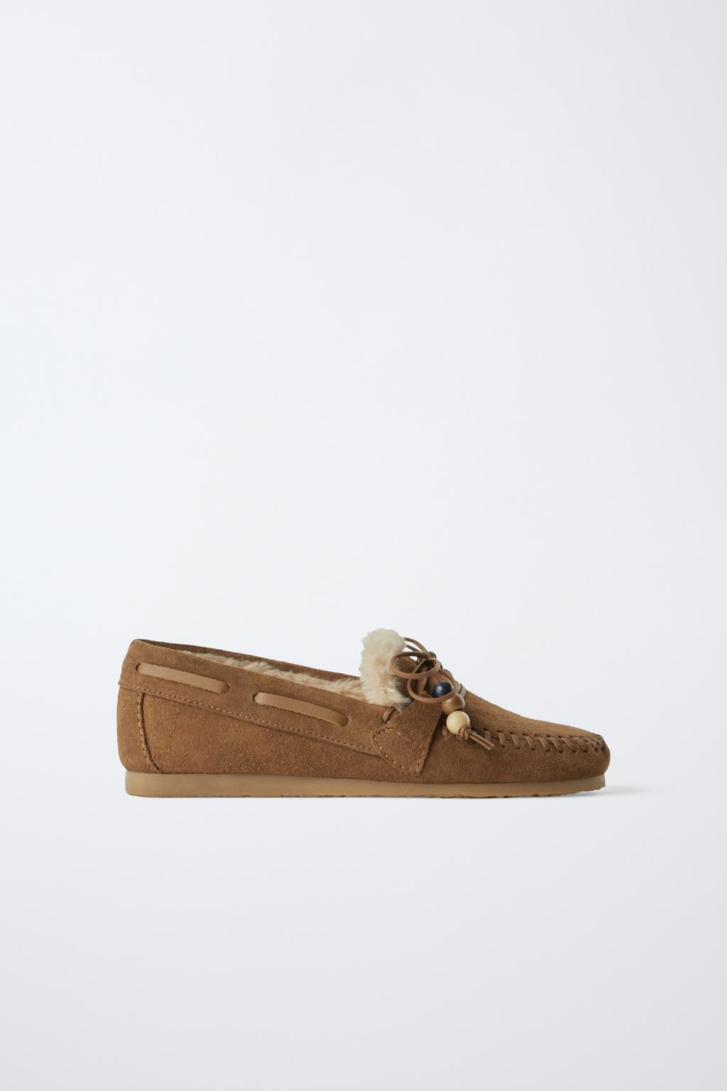 LIMITED EDITION SUEDE LOAFERS - Zara фото 2