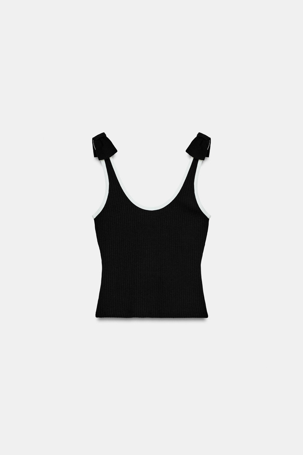 TOP CANAL? LAZOS / Negro - Zara фото 7