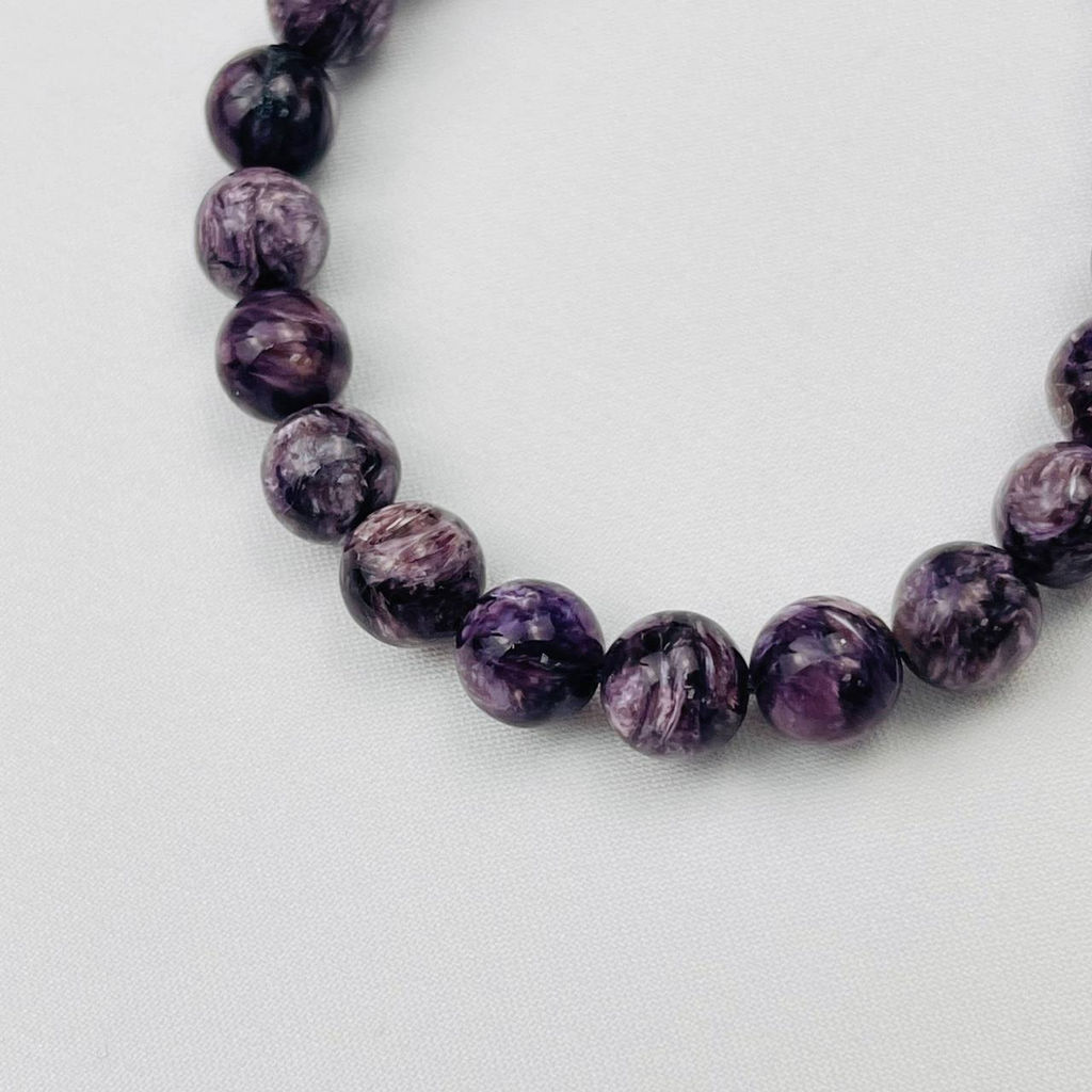 Браслет из камня Чароит 16,5 см + - Радуга самоцветов фото 4