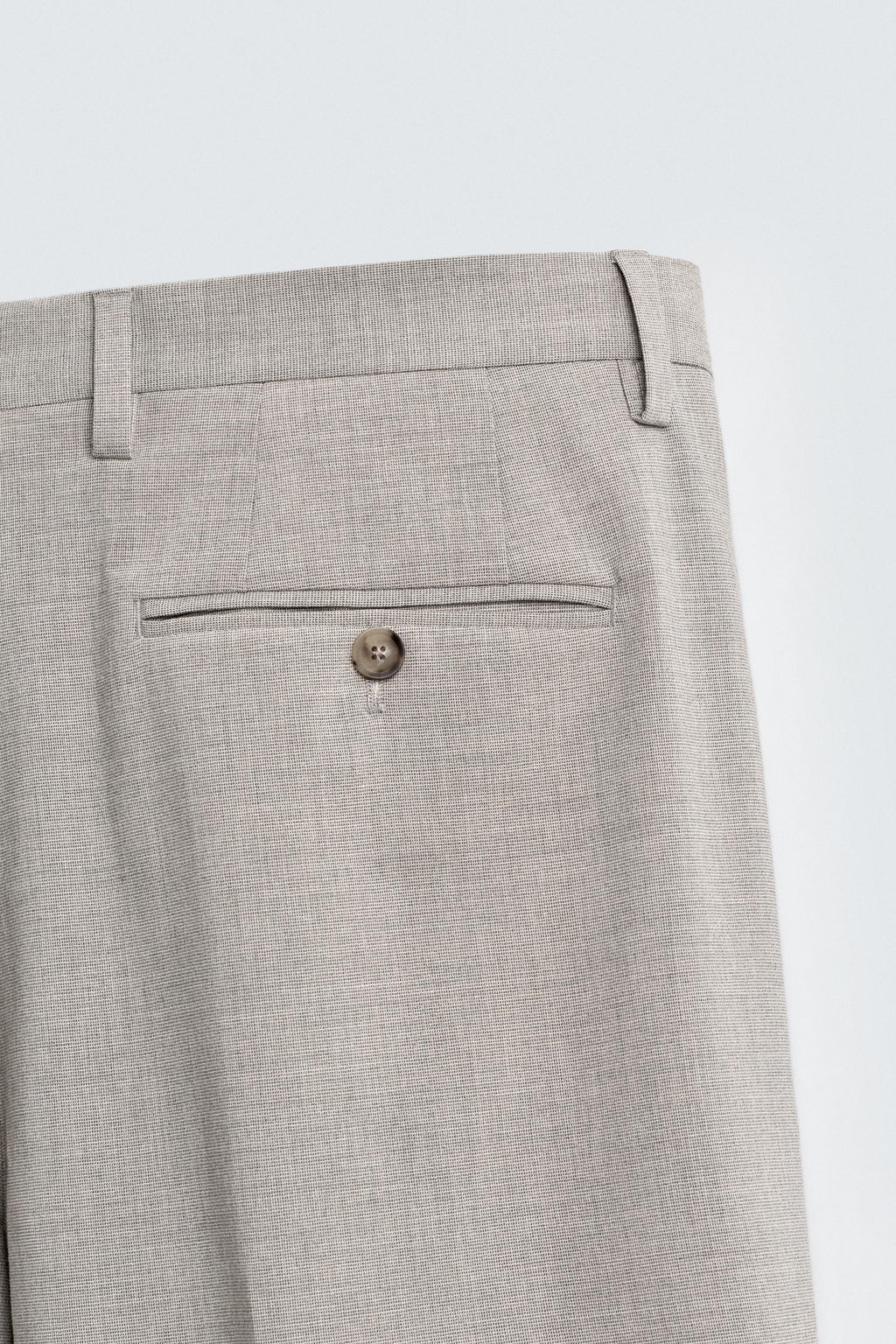 TEXTURED SUIT TROUSERS - Zara фото 8