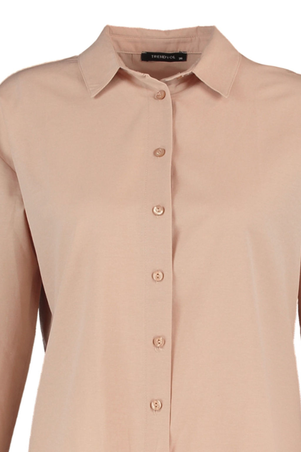 Vizon Loose Fit Pamuklu Dokuma Gomlek TWOAW20GO0107