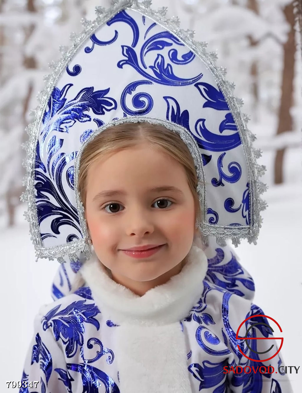 Костюм Снегурочка с-32 - Bruno фото 3