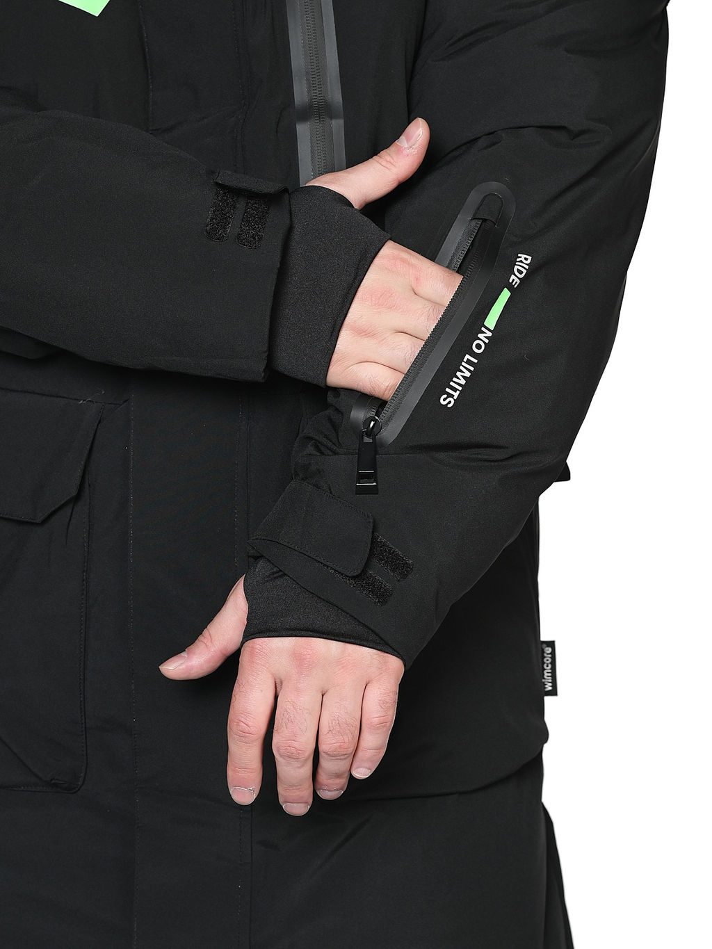 Куртка A-89108 Черный - Snow headquarter фото 9