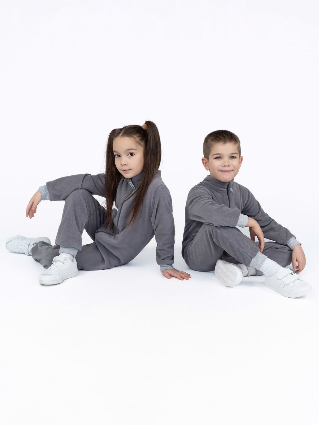 Комбинезон детский серый