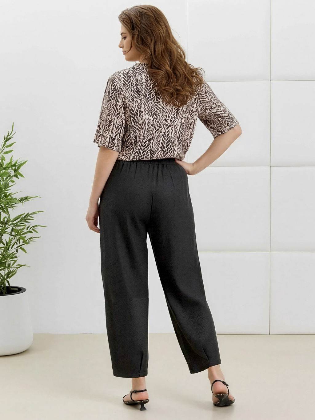 Брюки Габриэлла из вискозы со льном - Виотекс фото 21