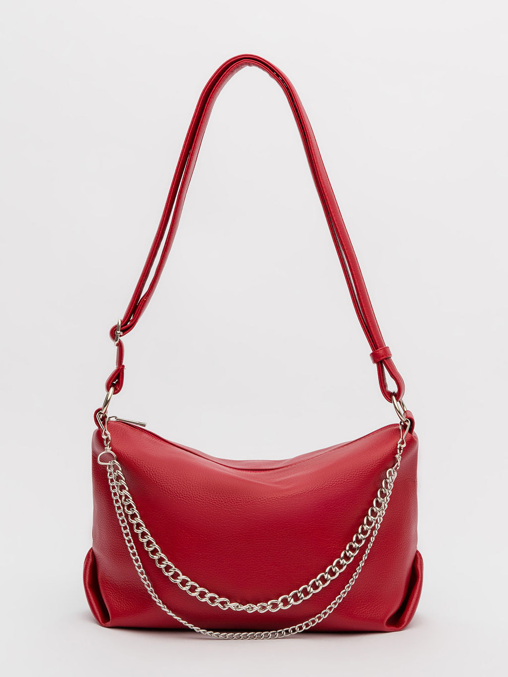 Темно-Красный хобо S.Lavia  фото 12