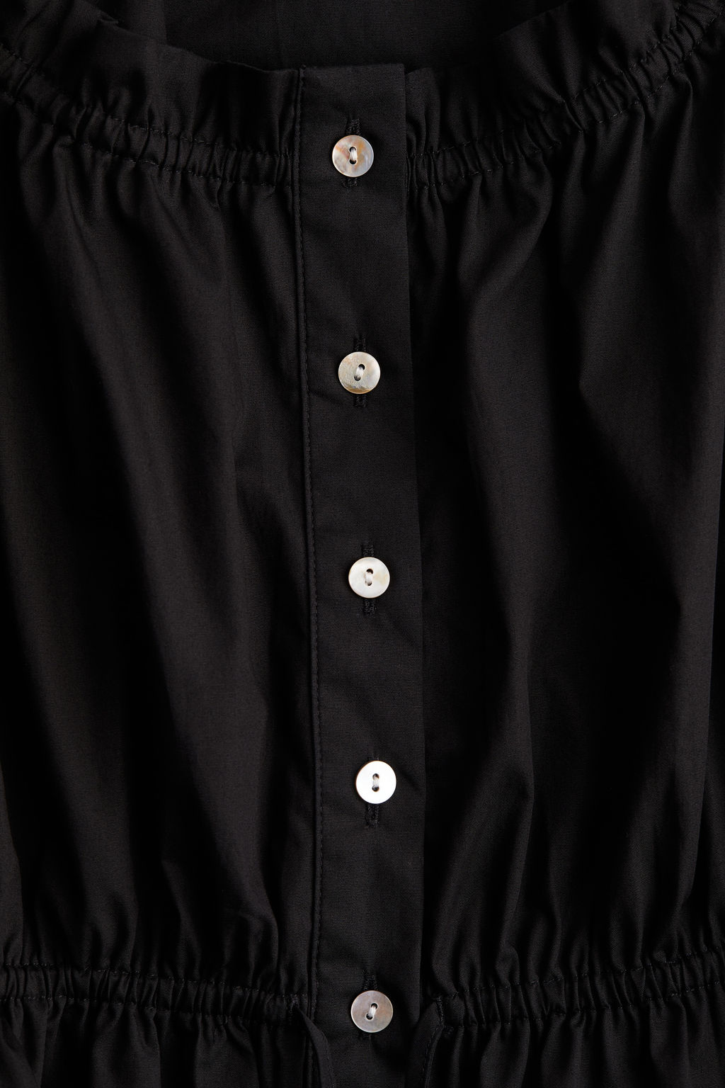 Blusa de algod?n con ribetes de volante - H&m фото 6