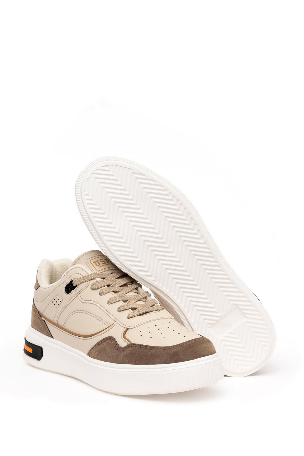 Мужская бежевая обувь - U.s. polo assn фото 4