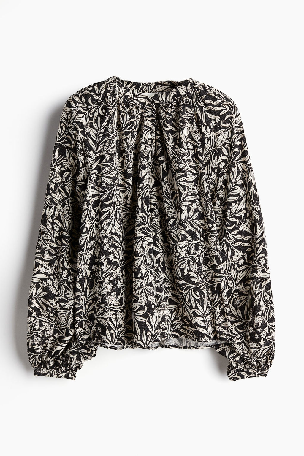 Blusa con mangas globo - H&m фото 6