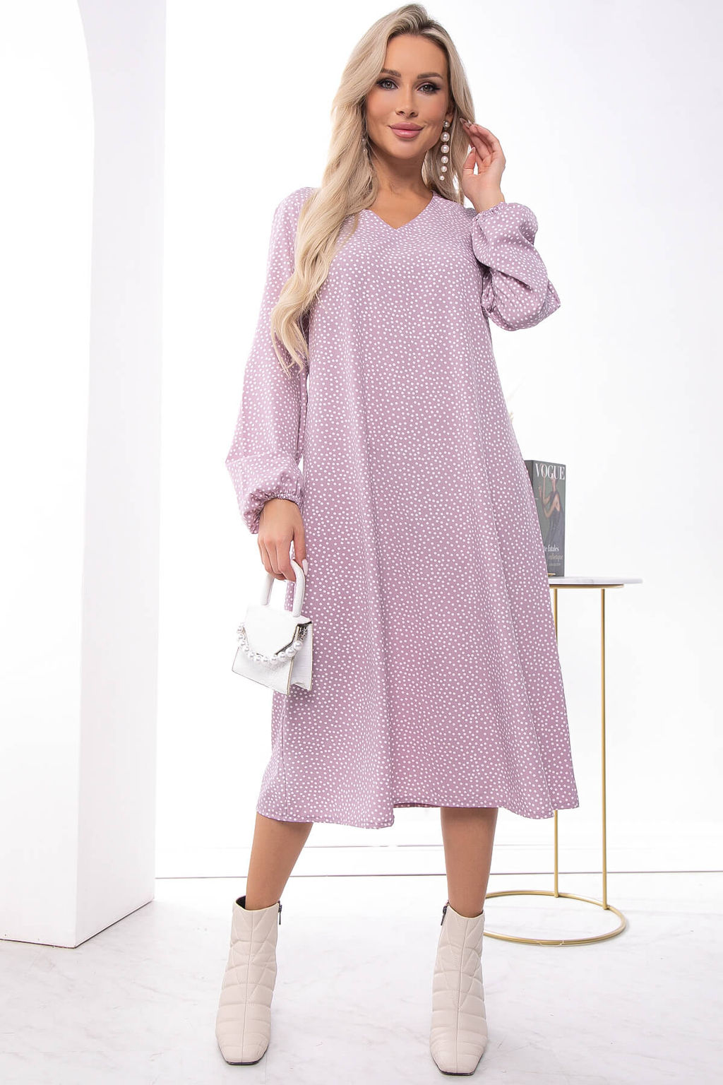 Платье Арианна (лилас) П7175 - Lt collection фото 9