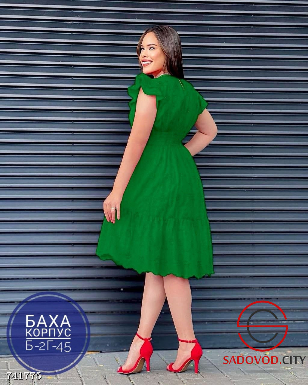 Летнее базовое женское платье - Bruno фото 5