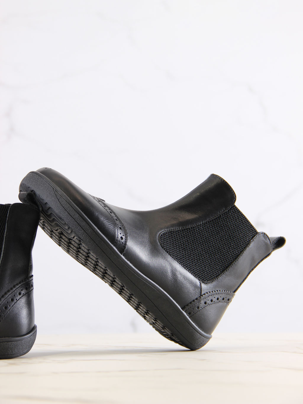 Босоногие ботинки EDART 362.NATAbl.Черный/шерсть