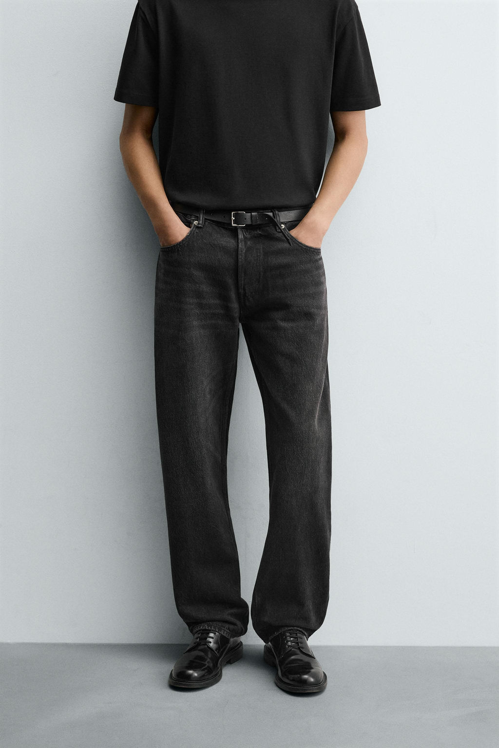 JEANS STRAIGHT FIT / Carb?n - Zara фото 2
