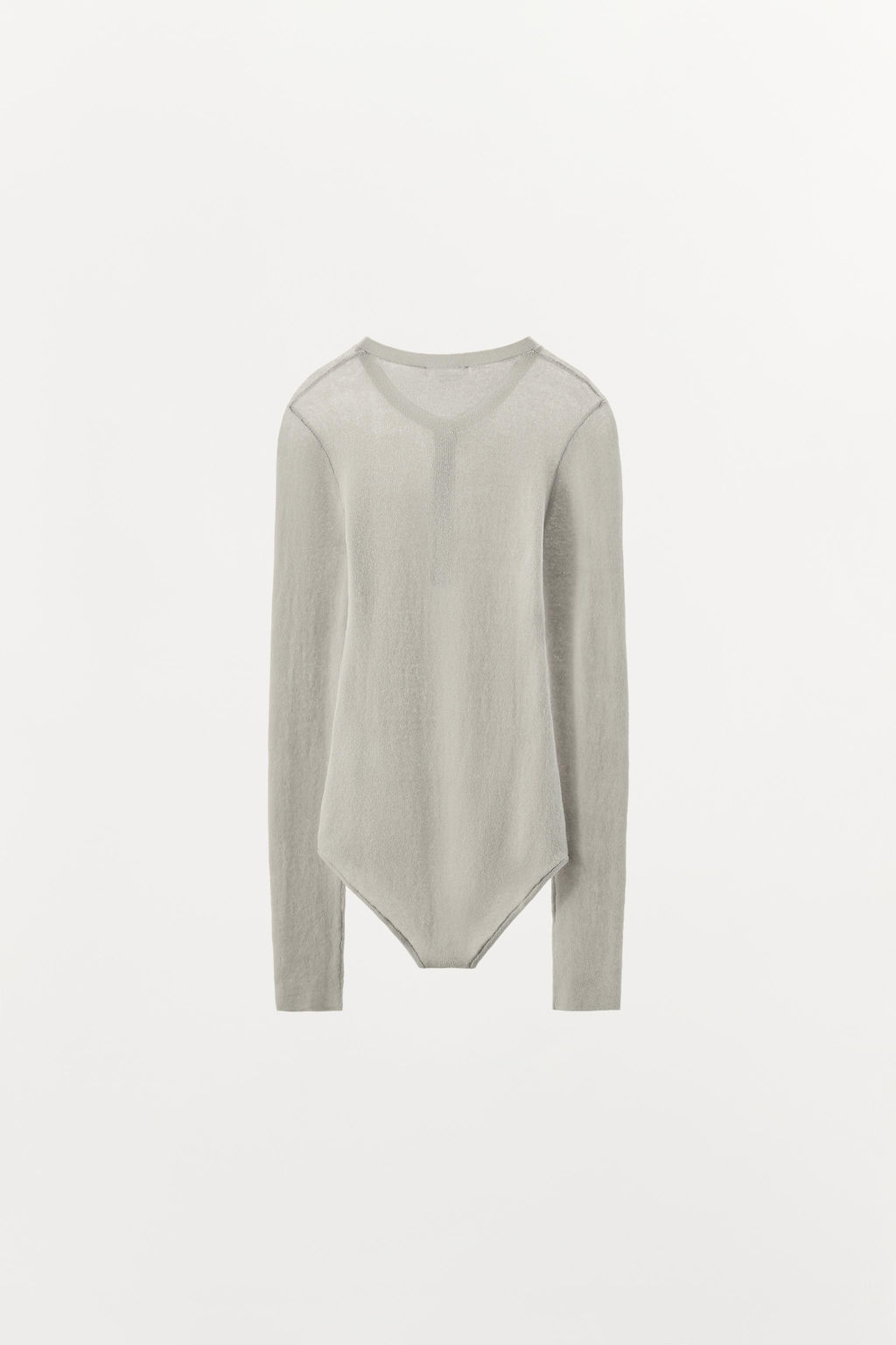 BODY PUNTO BOTONES / piedra - Zara фото 6