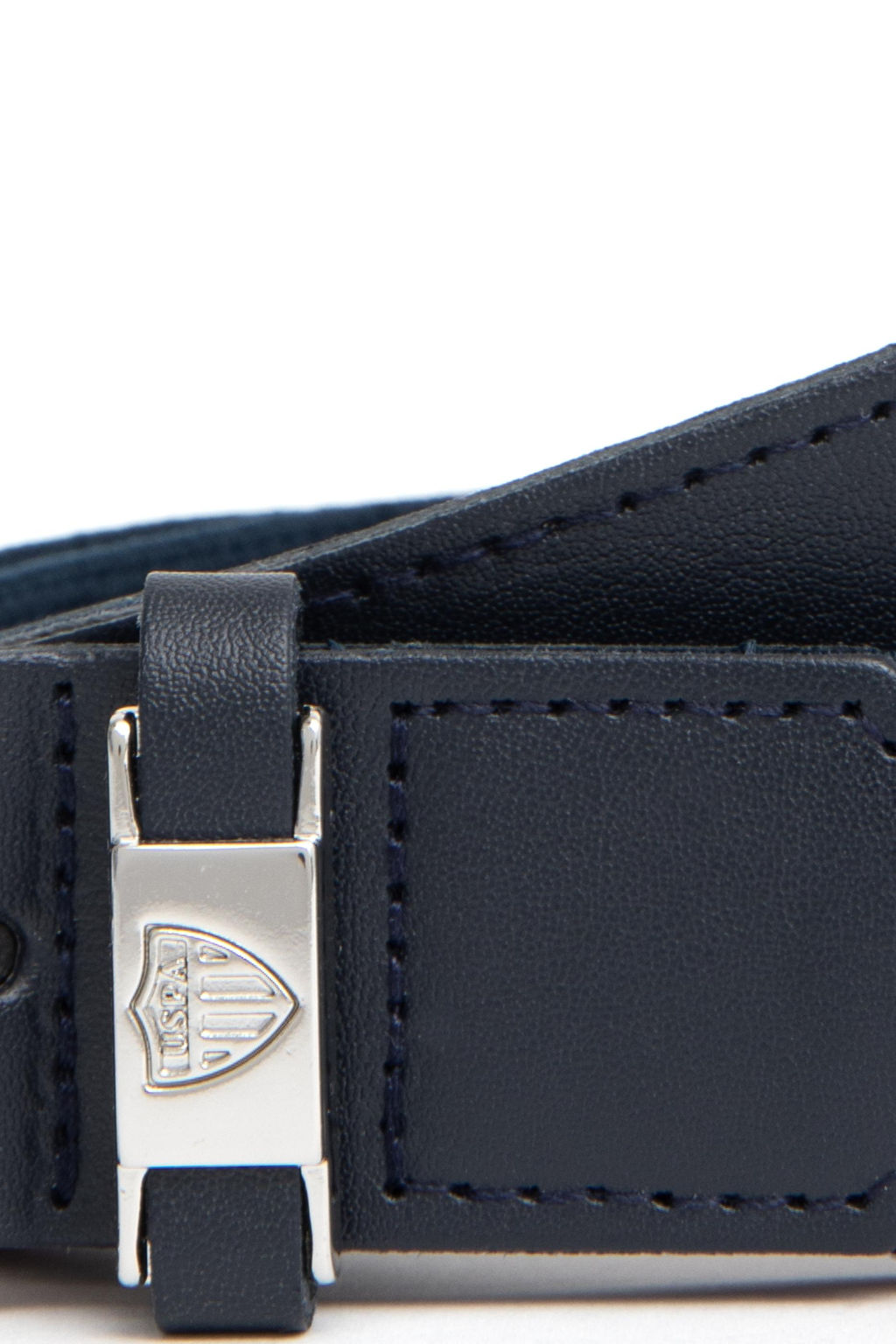 Темно-синий ремень для мальчика - U.s. polo assn фото 4
