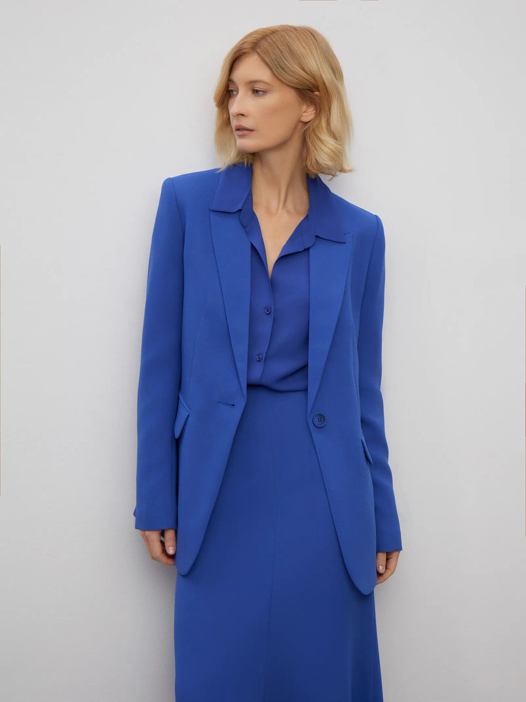 Юбка а-силуэта S1008/orchid - Emka фото 2