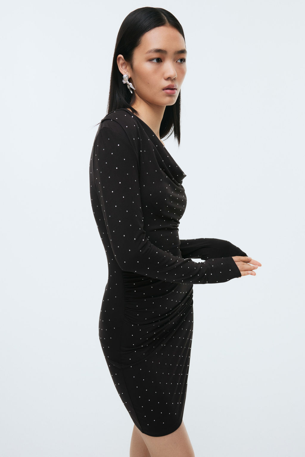 Minivestido con detalles decorativos - H&m фото 3