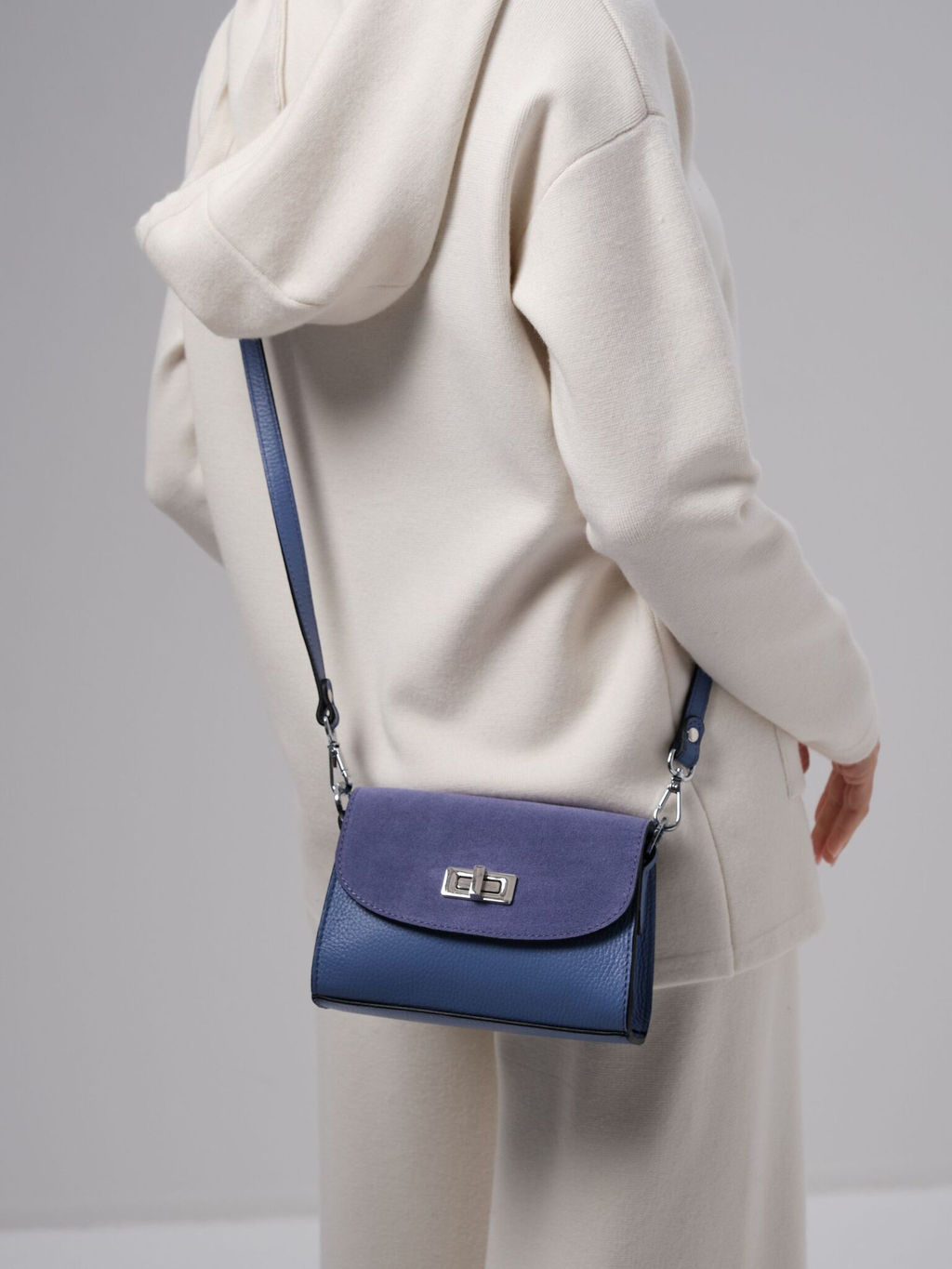 Сумка на плечо Deboro 31033 сиреневый закат