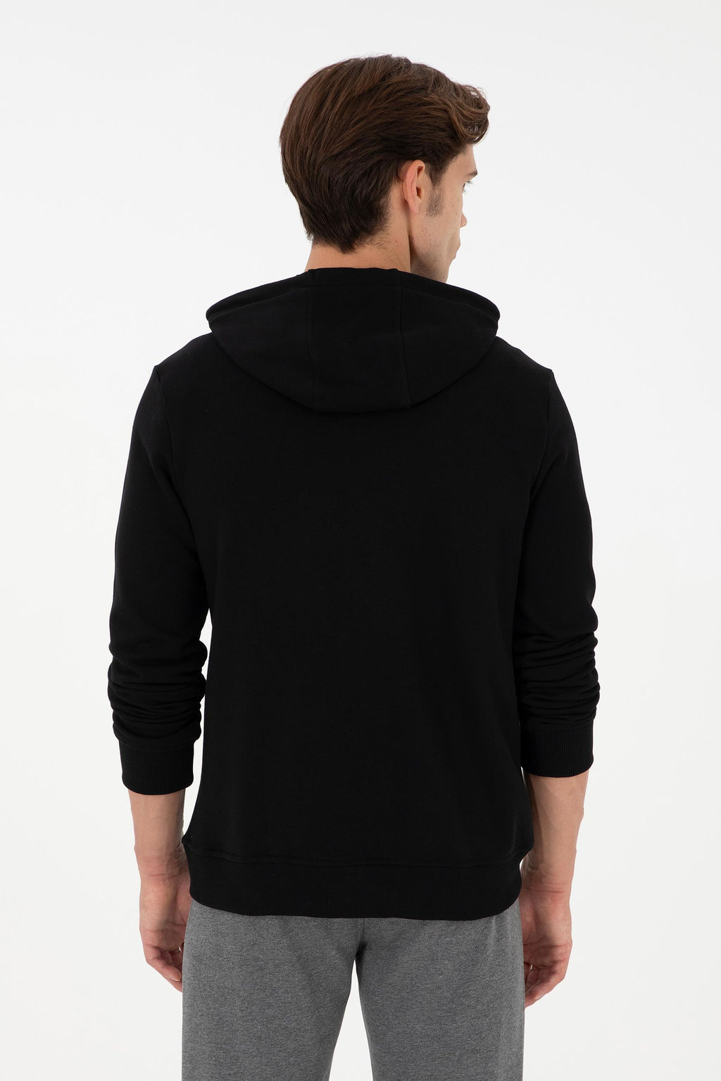 Мужской черный вязаный кардиган Неожиданная скидка в корзине - U.s. polo assn фото 5