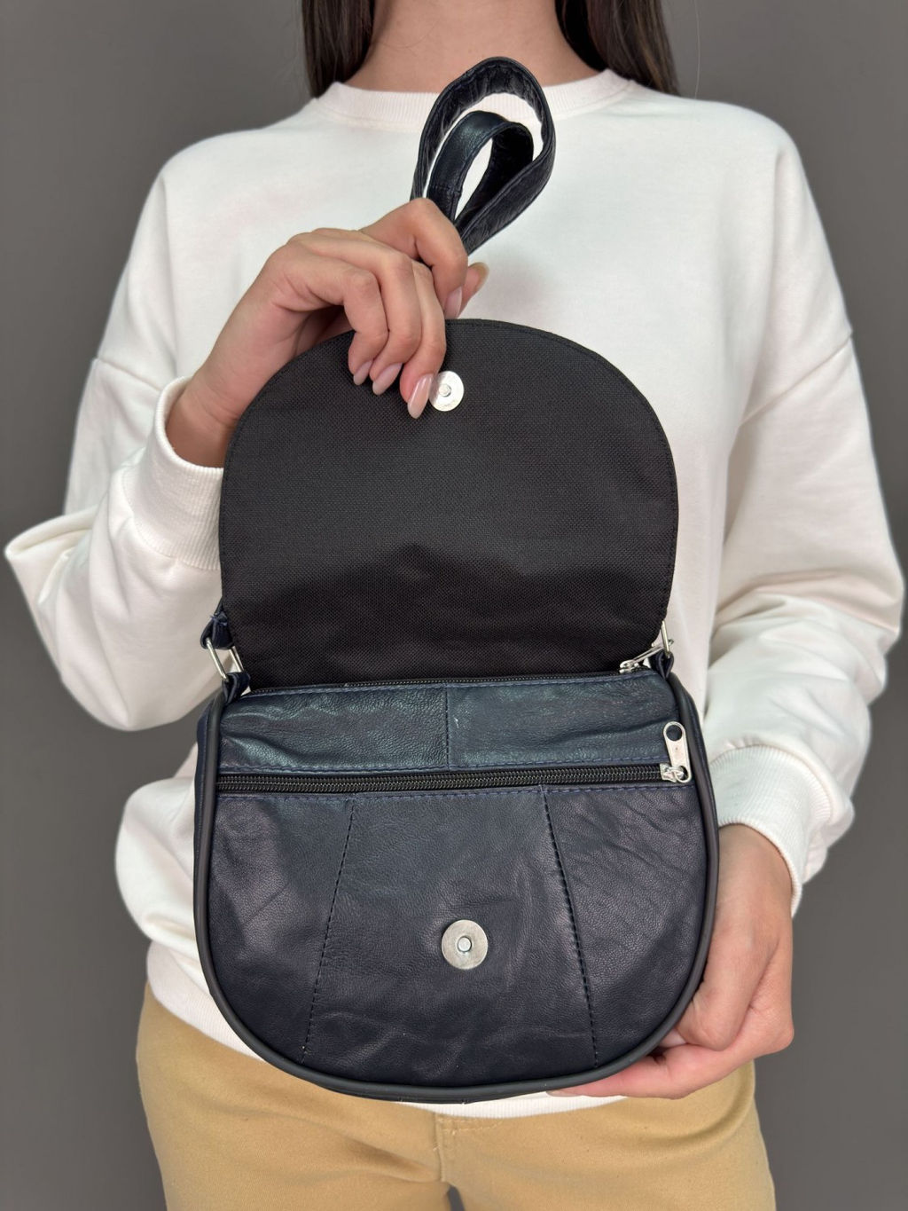 Сумка женская из телячьей кожи