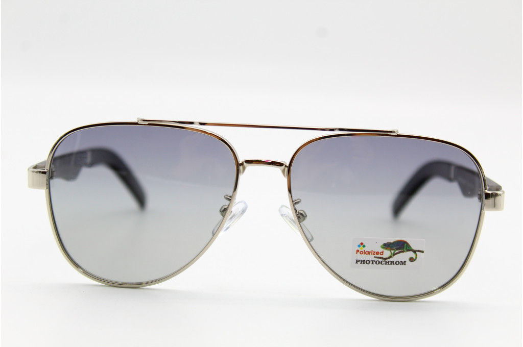 Солнцезащитные очки POMILED (Polarized) (хамелеон,пластик) 08814 58-20-140 С3-88 с мешочком