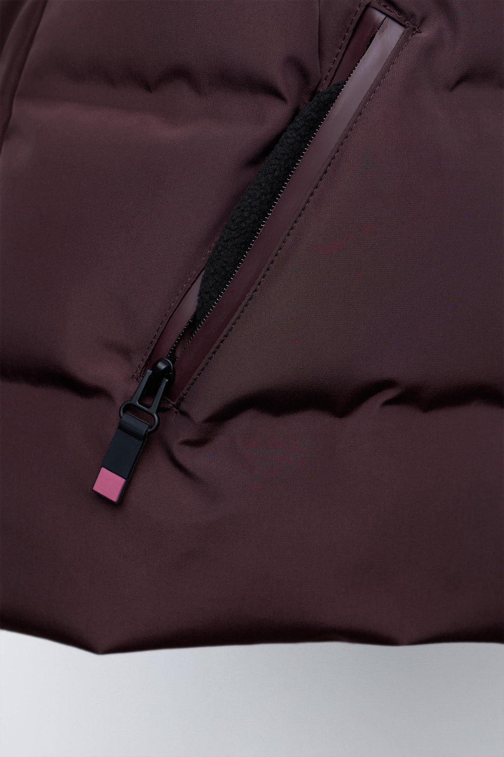 WATER-RESISTANT AND WINDPROOF DOWN PUFFER JACKET WITH BELT RECCO® SYSTEM SKI COLLECTION - Zara фото 8