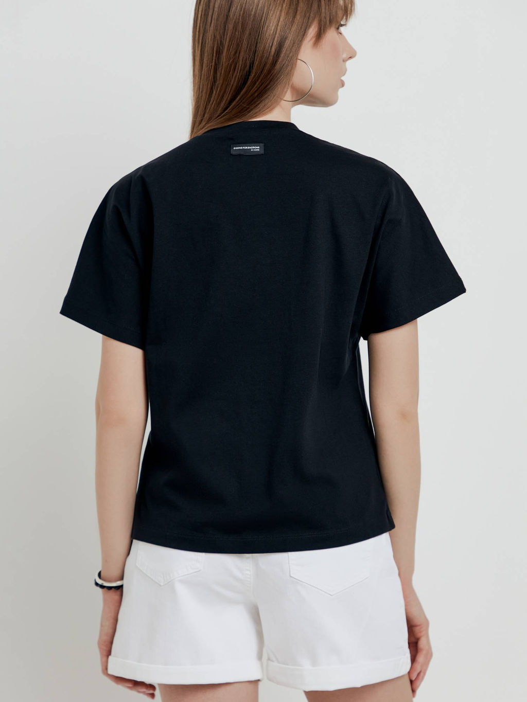 CONTE Футболка из хлопка Аrte de viajar LD 1750 black