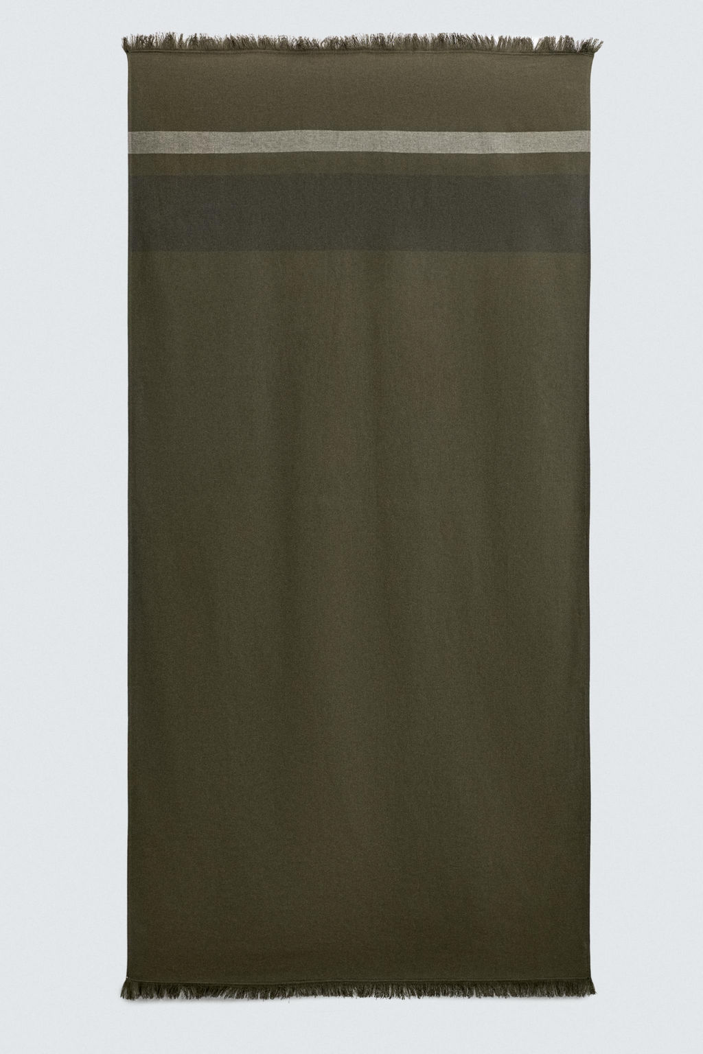 TOALLA PLAYA RAYAS / Khaki - Zara фото 5