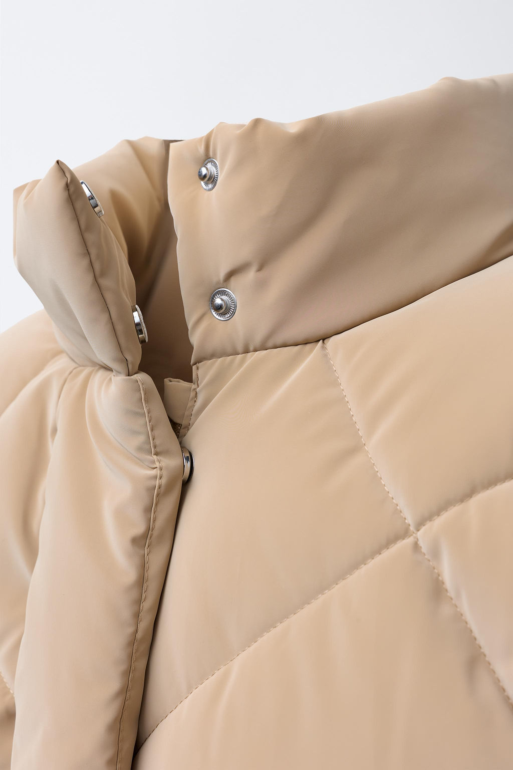 RUBBERISED PUFFER JACKET - Zara фото 17