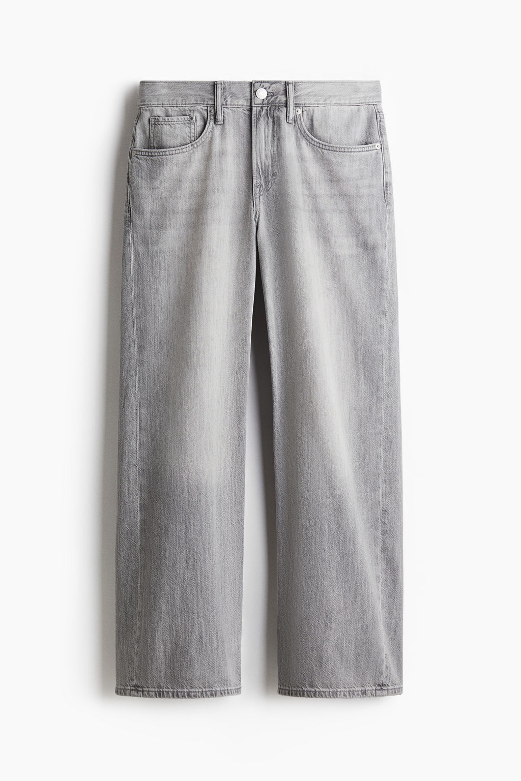 Straight Loose Lightweight Jeans - H&m фото 4
