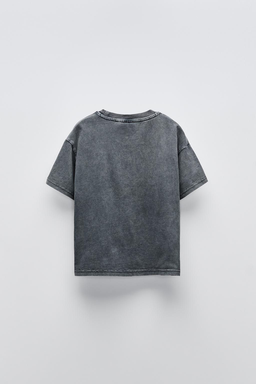 WOODSTOCK T-SHIRT WITH RHINESTONES - Zara фото 2