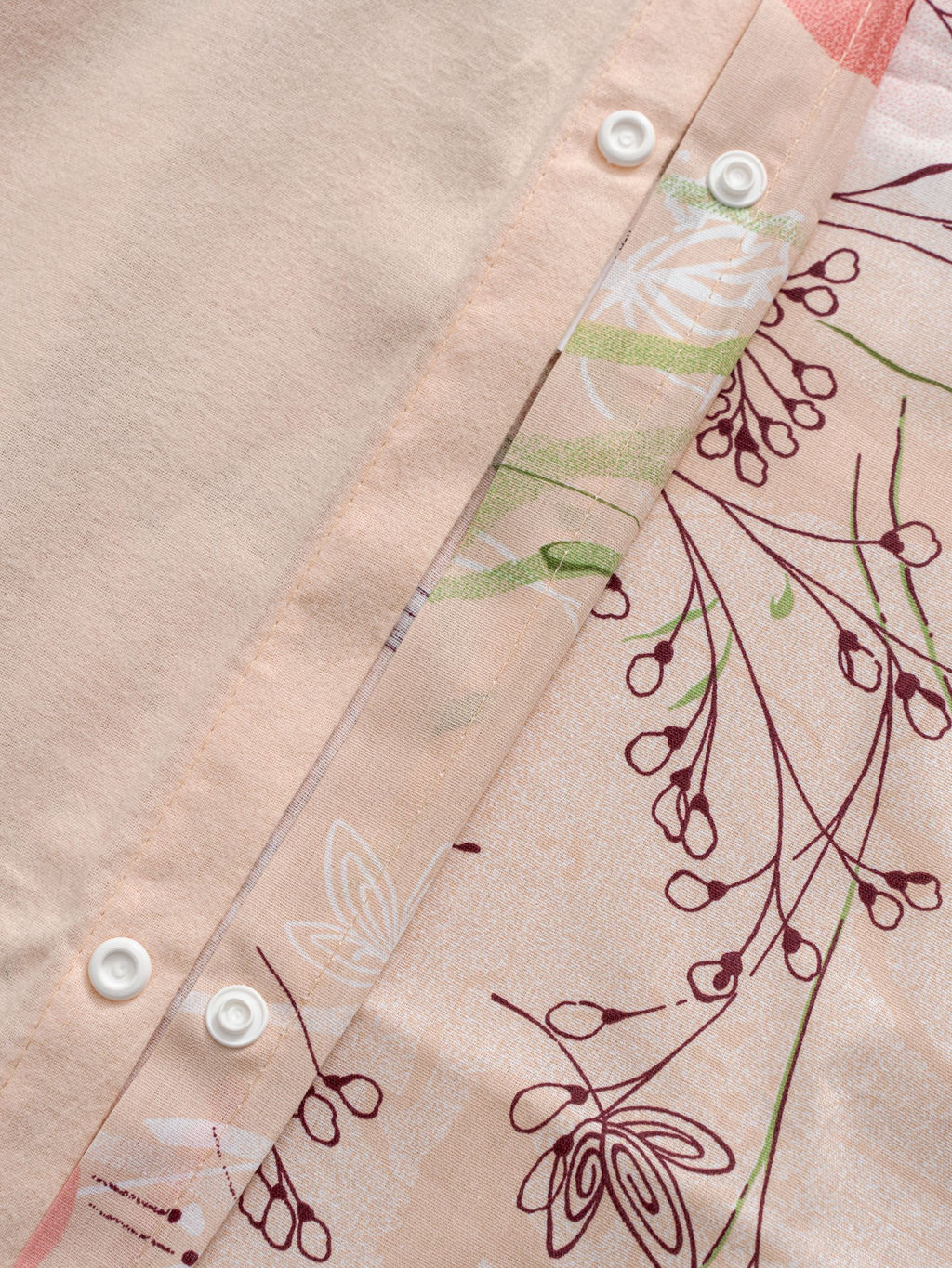 КПБ ЭКОДОМ Персик 20124-1/Семейный - Шуйские ситцы фото 9