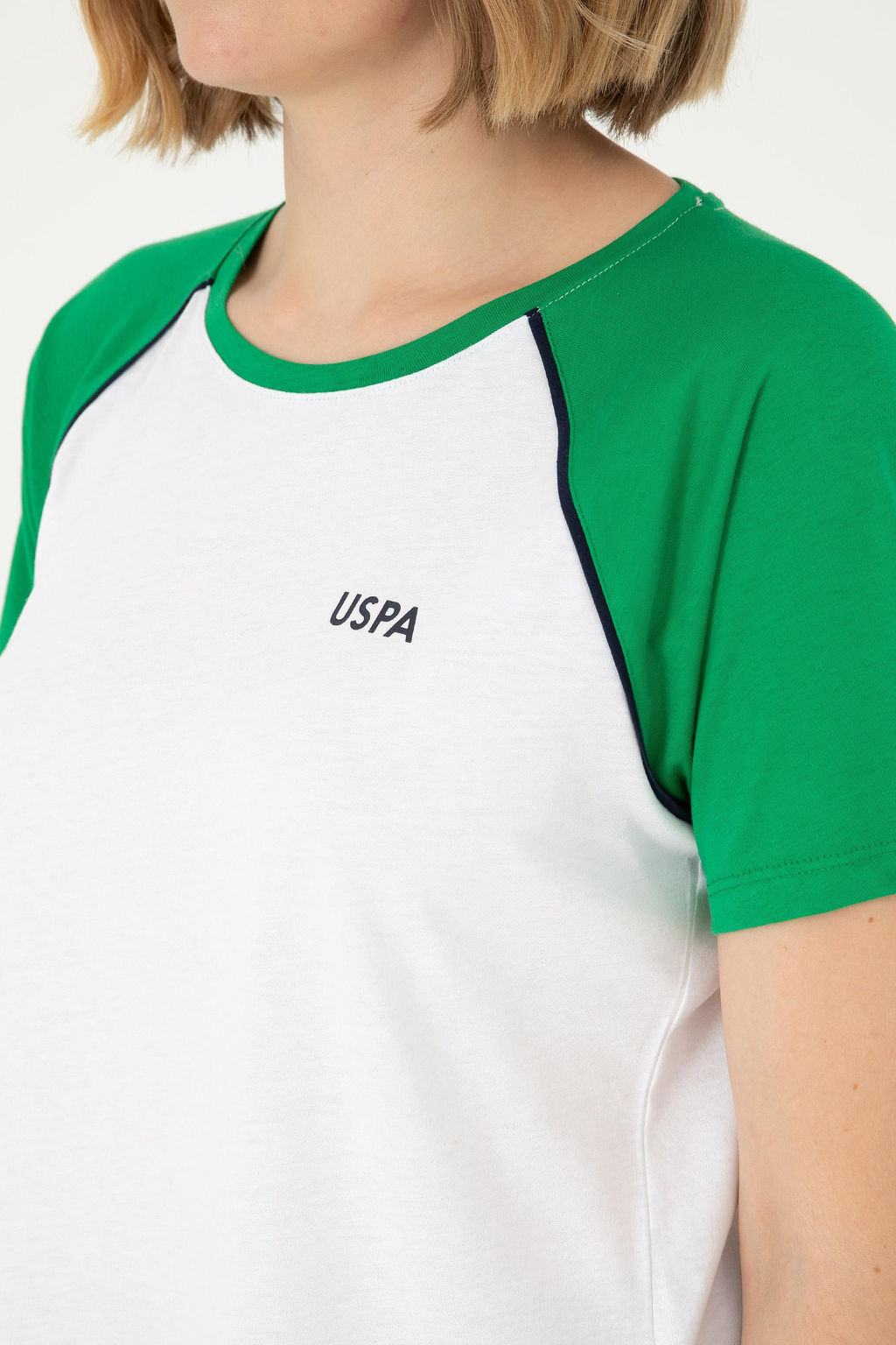 Женская зеленая футболка - U.s. polo assn фото 7