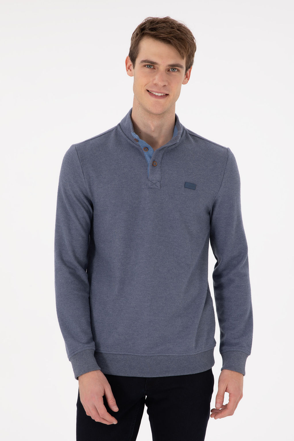 Мужской темно-синий свитшот Неожиданная скидка в корзине - U.s. polo assn фото 8