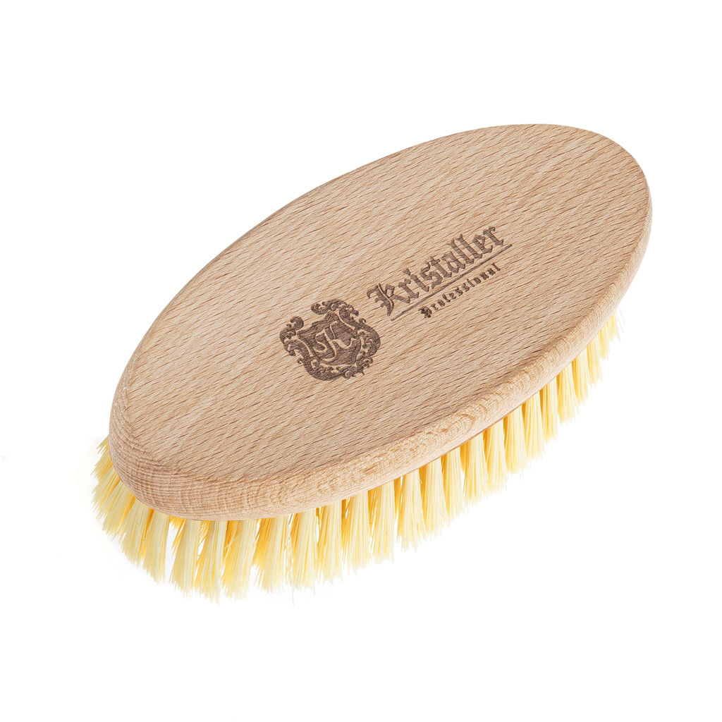 Kristaller Щётка для сухого массажа на ручке, щетина кабан, 215 пучков  фото 20