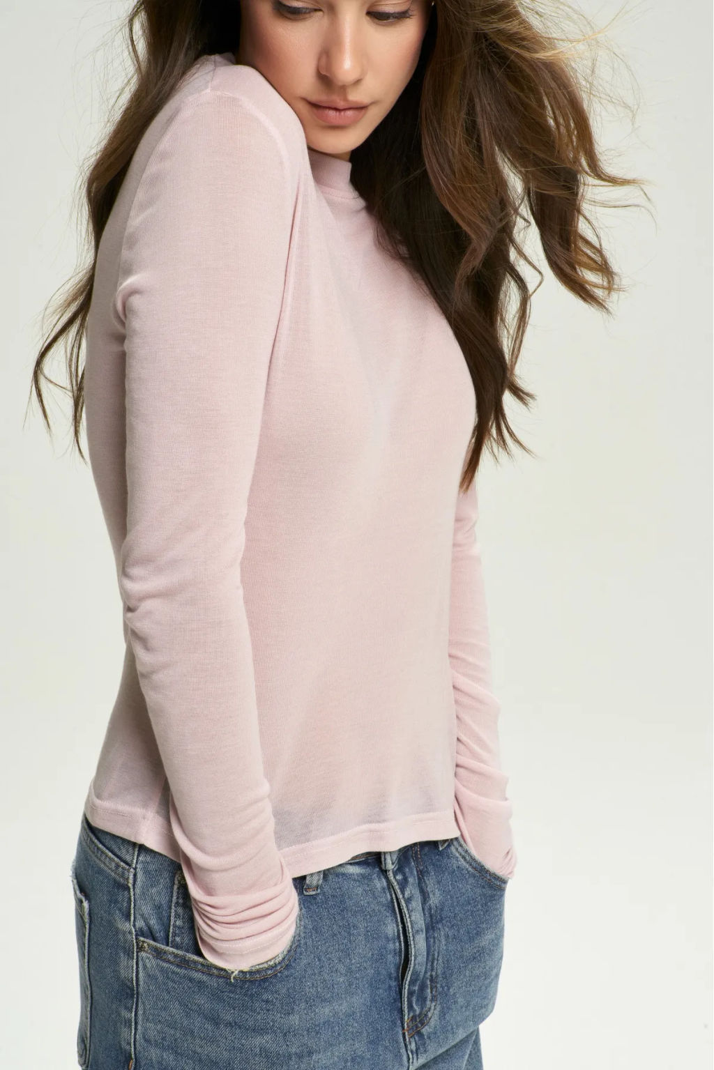 Лонгслив BASIC Pink ERIST