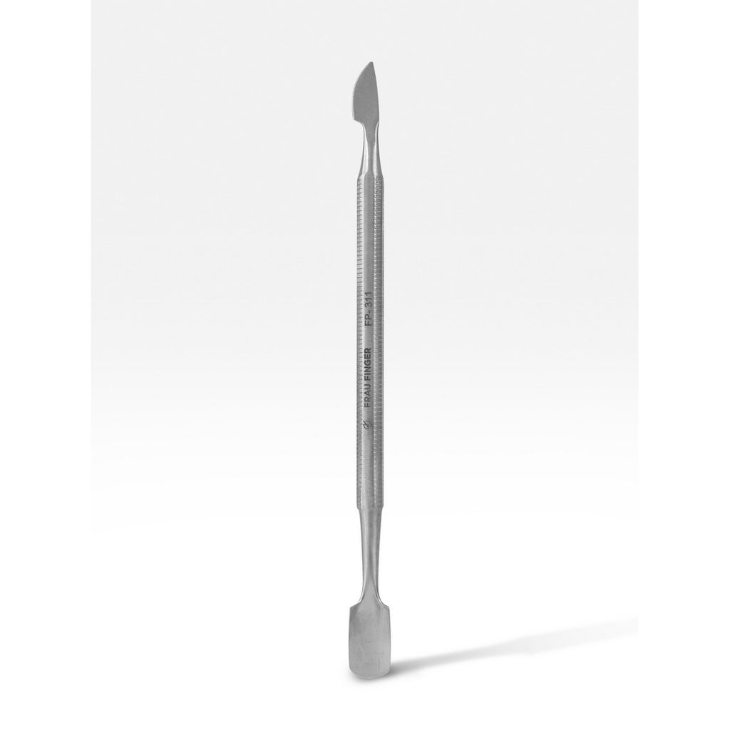 Frau Finger Пушер для маникюра двусторонний / Classic FP-311DP, матовый, 12 см