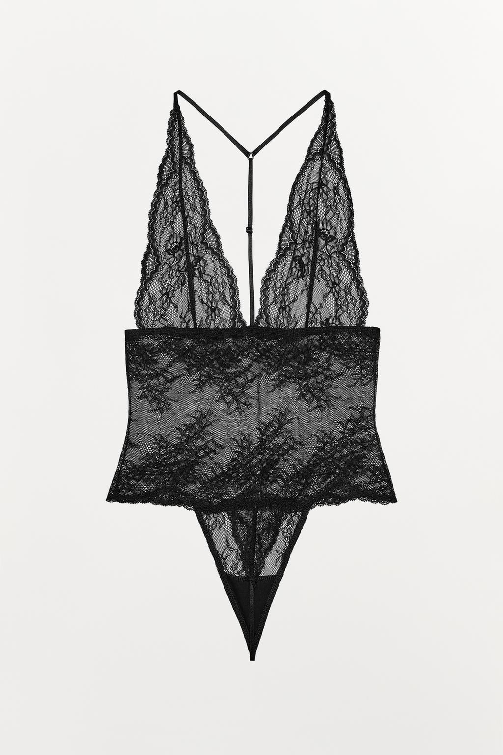 LACE BODYSUIT - Zara фото 9