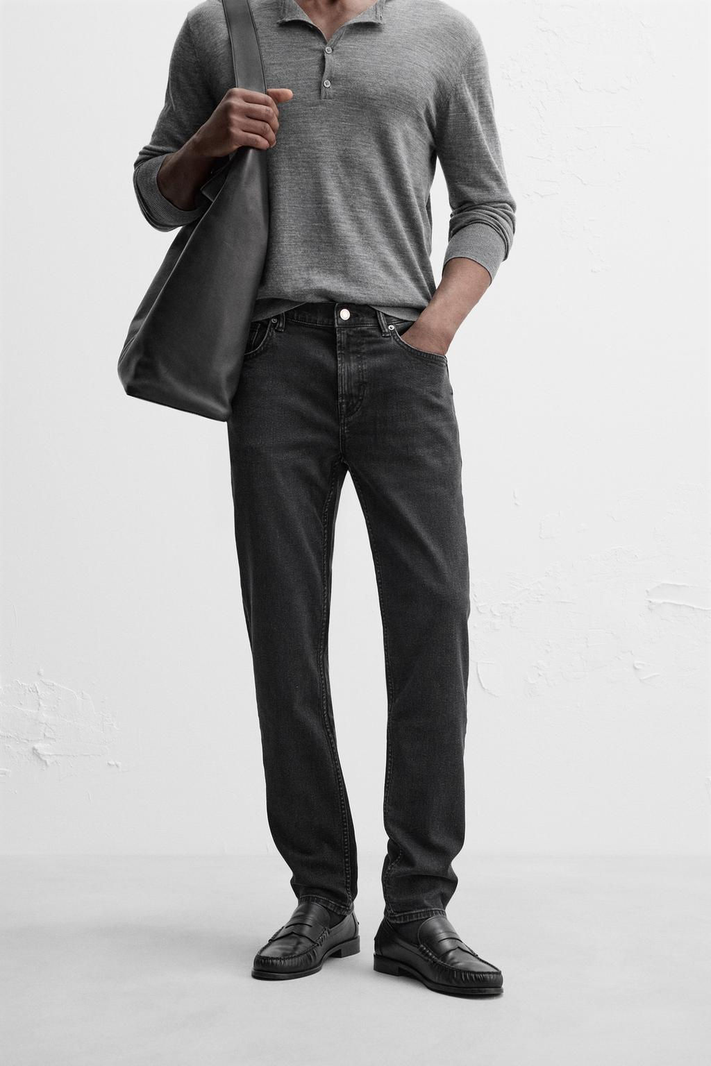 SLIM FIT JEANS - Zara фото 12